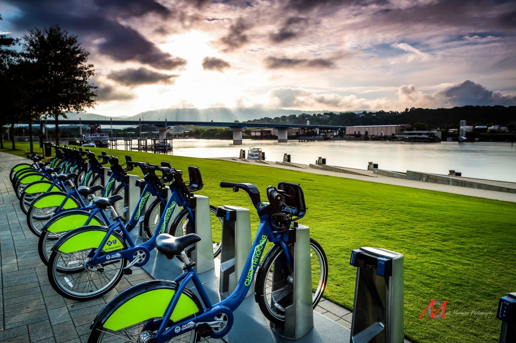 biking in Chattanooga Tennessee