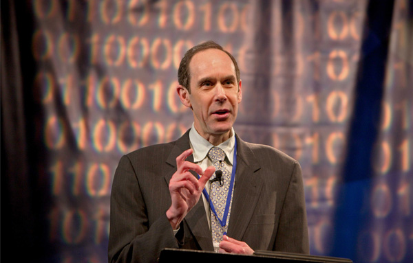 Brian Druker speaking at PMWC Brian Druker speaking at PMWC