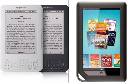 The New Kindle and Nook Color