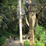 Ropes Course in Catacombs Park Ropes Course in Catacombs Park