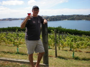 Cheers from NZ To food and wine tout la time