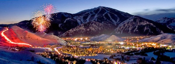 Sun Valley Idaho by Night